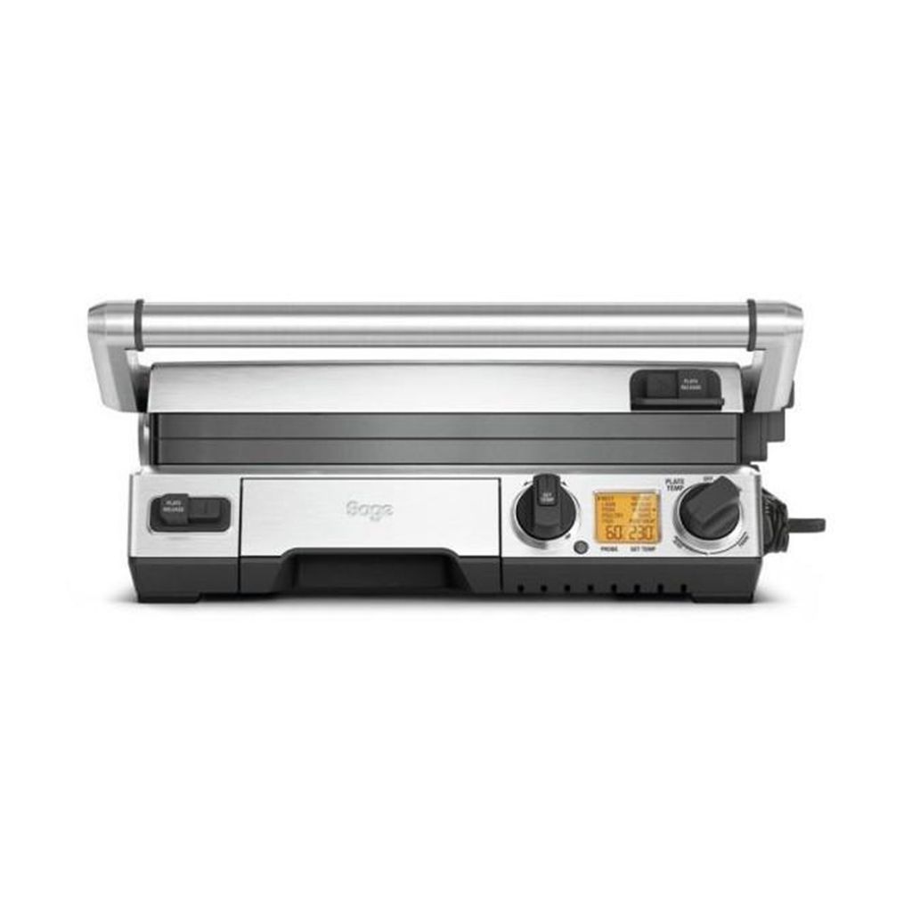 Sage SGR840BSS4EEU1 the Smart Grill Pro - Grill / Sandwichmaker - 2.4 kW - gebürsteter rostfreier Edelstahl
