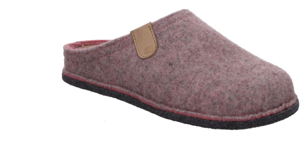 Rohde Damen Hausschuh Pantoffel Softfilz Lucca 6820, Produktbild 