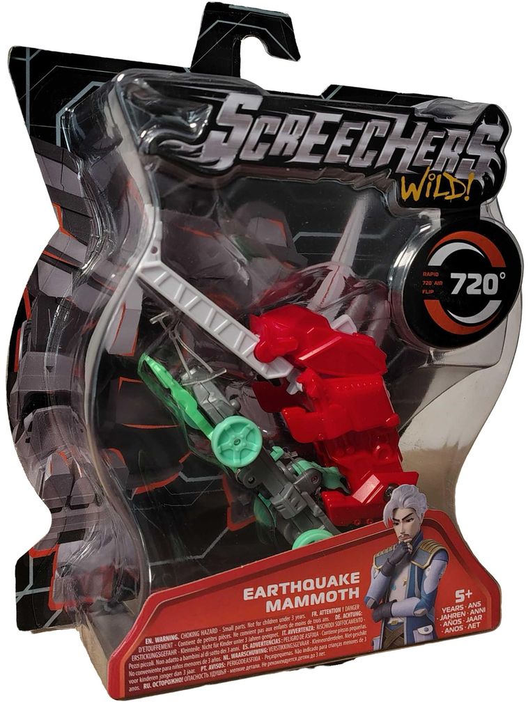 Screechers Wild! Proměňující se vozidlo ve tvaru mamuta a Obrázek produktu 