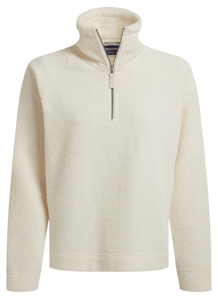 Craghoppers - "Raya" Fleece-Oberteil mit halbem Reißverschluss für Damen CG2025 (44 DE) (Meersalz)