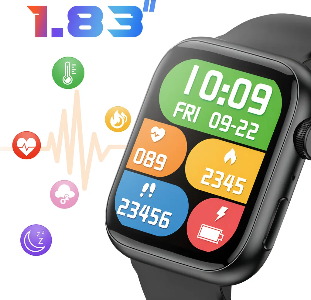 Smartwatch Donna e Uomo Forever IGo Watch 3 JW-500 Nero | Elegante e Smart - 4
