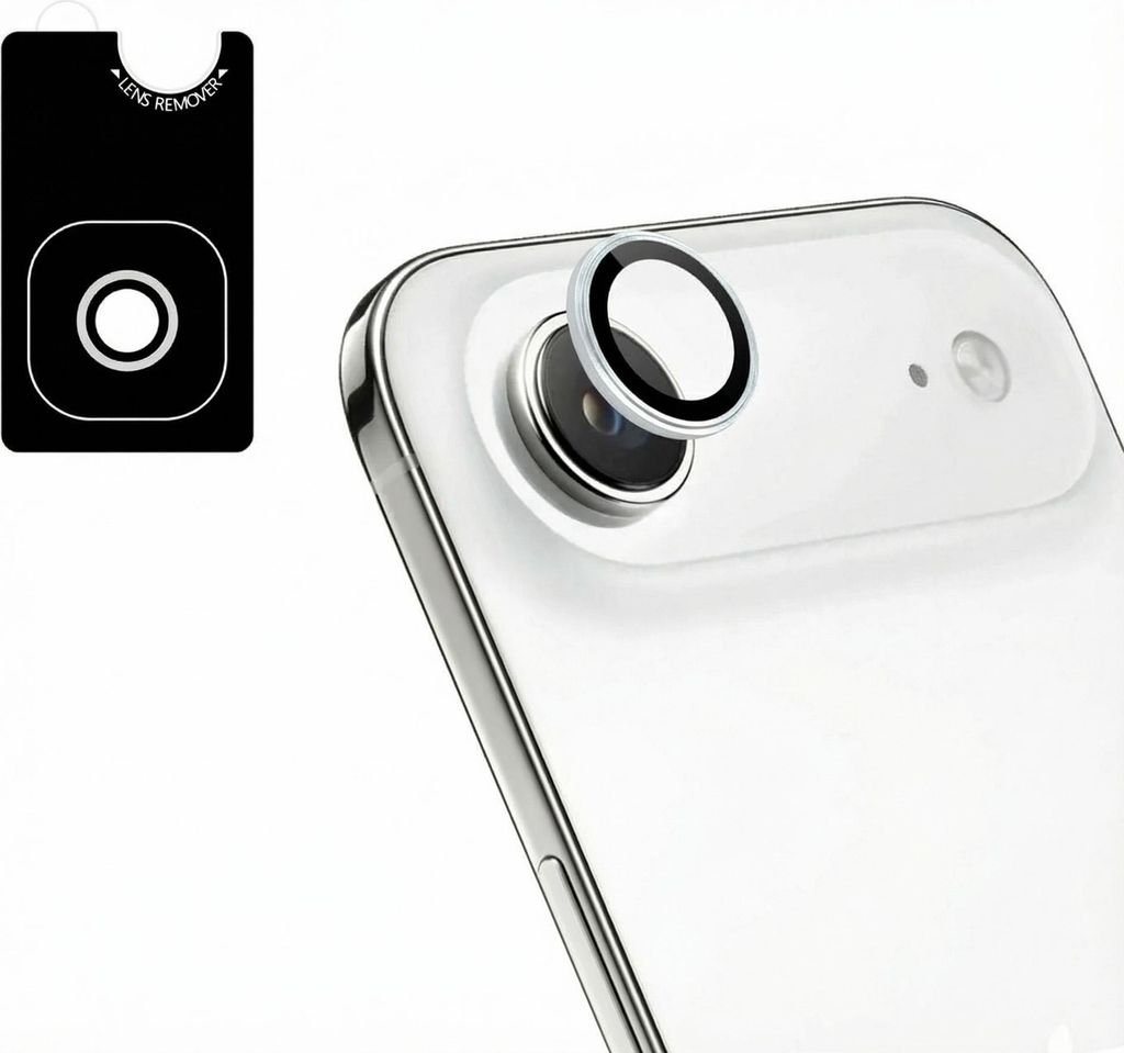 imoshion 2er Pack Kameraobjektivschutz für das iPhone Air - Silber