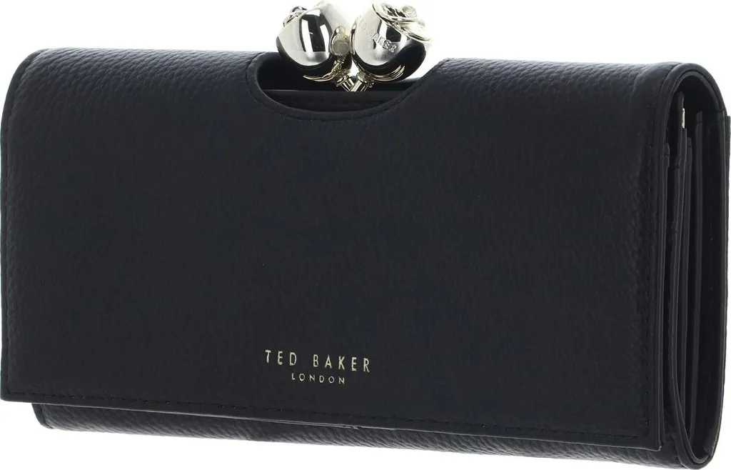 Porte-monnaie Cuir Noir Ted Baker Roosali Idéal pour Cartes et Monnaie