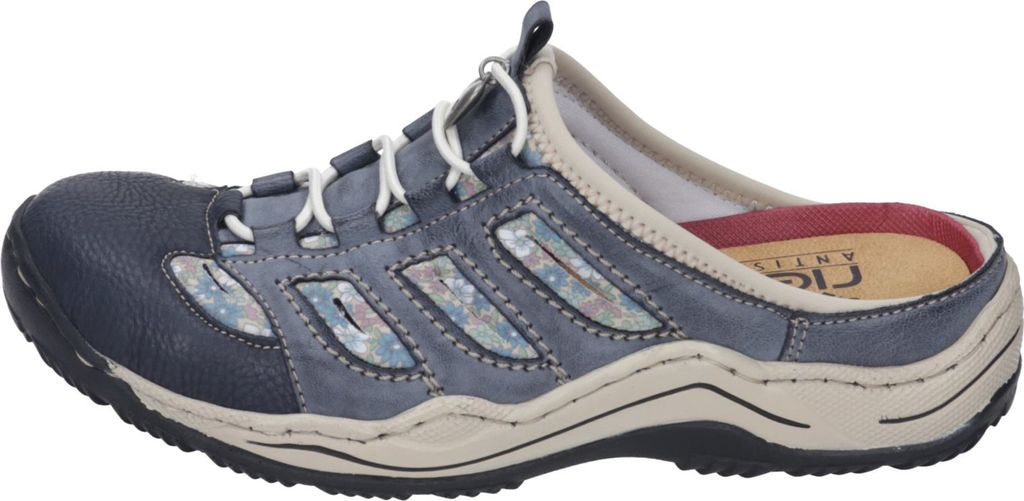 Rieker Damen Pantolette blau, Damen:38 EU Produktbild 