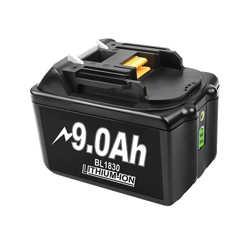 Batteria 18V 9.0Ah per Makita BL1850B BL1860 Oro - Alta Capacità Li-ion