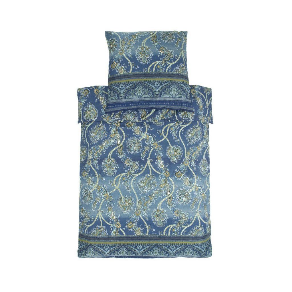 Bassetti Bettwäsche Bramante" blau 1x 135x200 cm + 1x 80x80 cm"