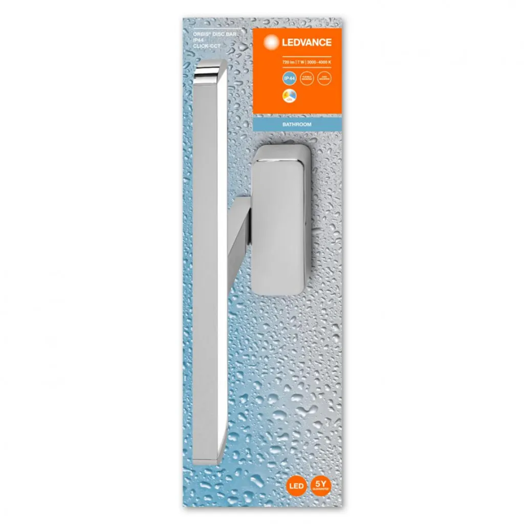 Réglette LED Orientable Orbis Disc Bar Ledvance Blanc Chaud à Froid LED