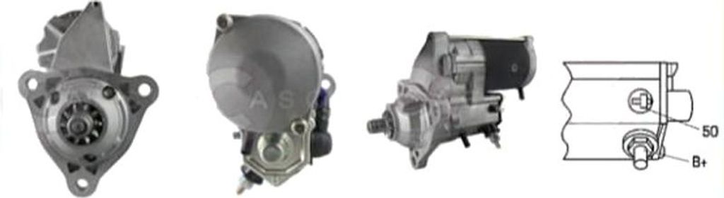 CASCO CST40600GS Starter Anlasser 5,50kW für IVECO EUROSTAR 24V LKW