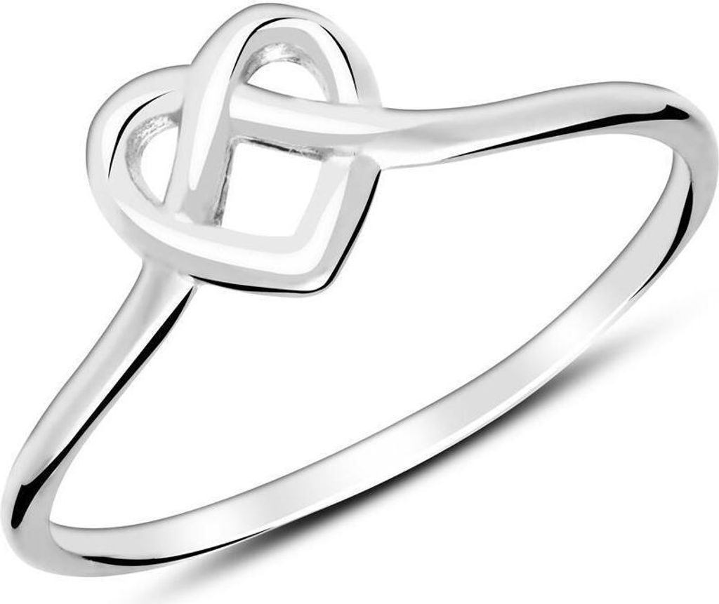 lanii Ring Herz aus Sterlingsilber