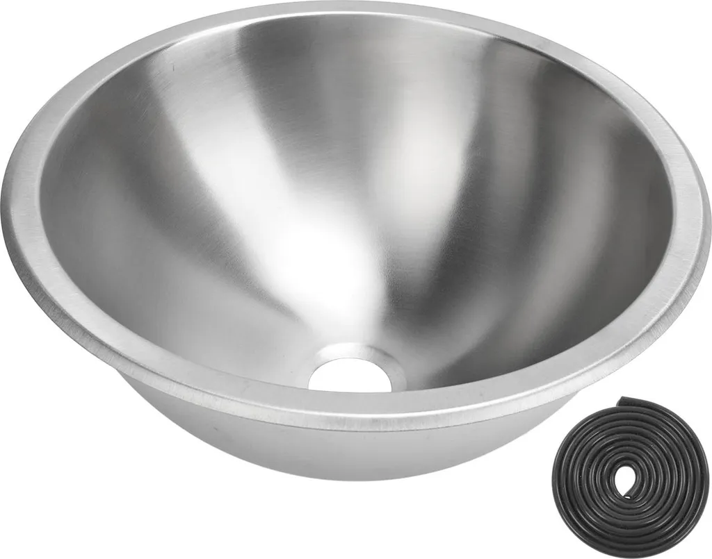 Lave-mains 12 pouces anti-rouille pour bateau : fini les fuites avec vidange 40mm