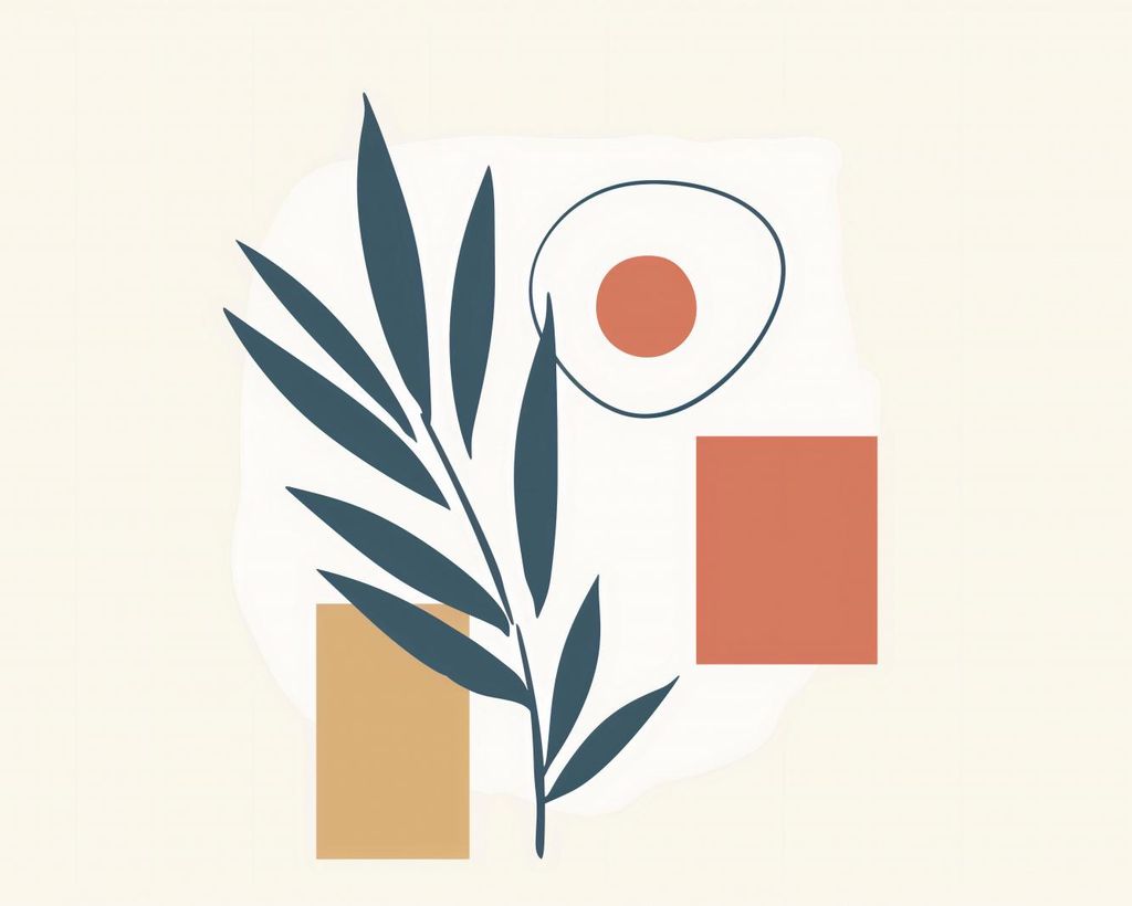 Plakat 50x40cm Naturgeflecht