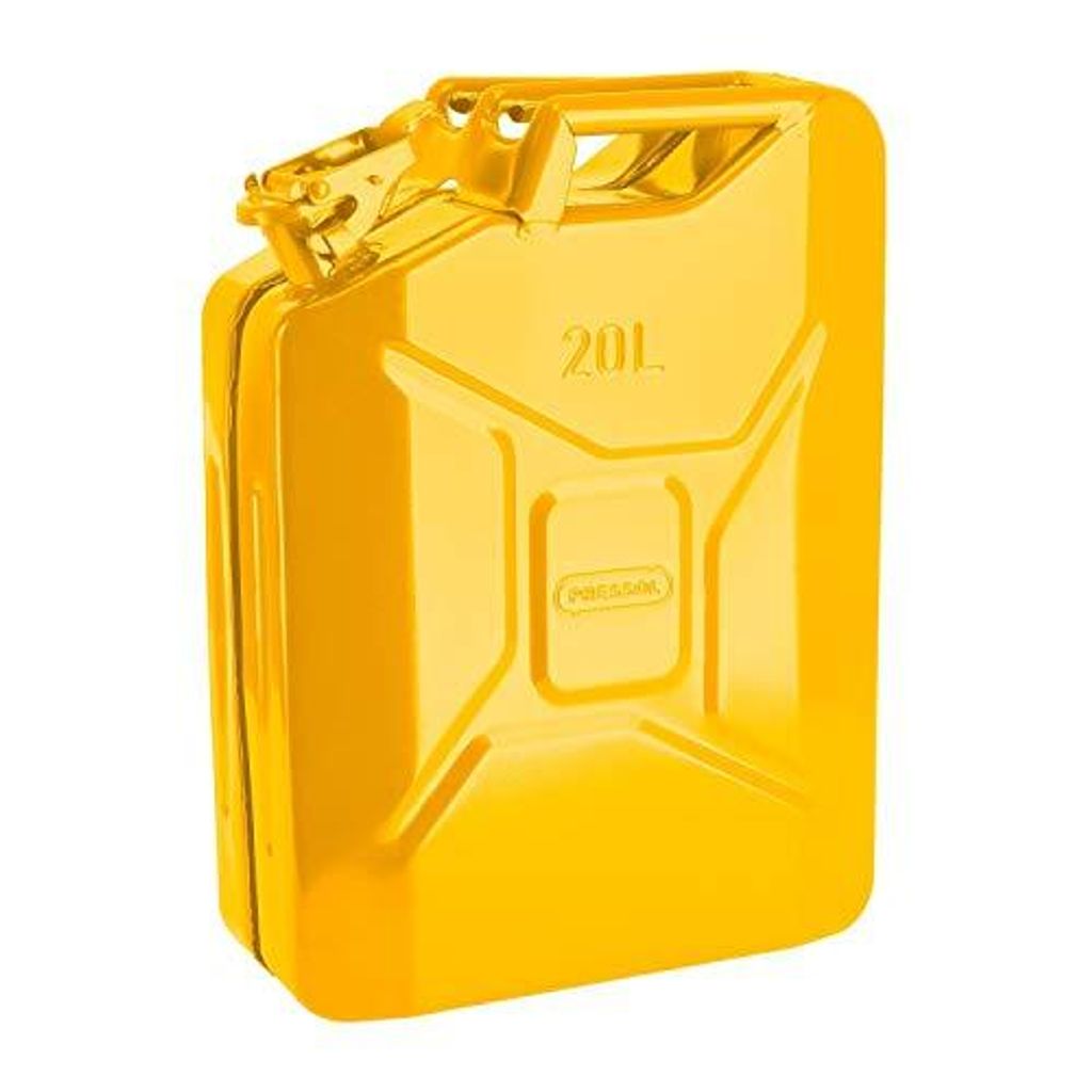 Pressol Bidon de carburant-20 l, métal-jaune Image du produit 