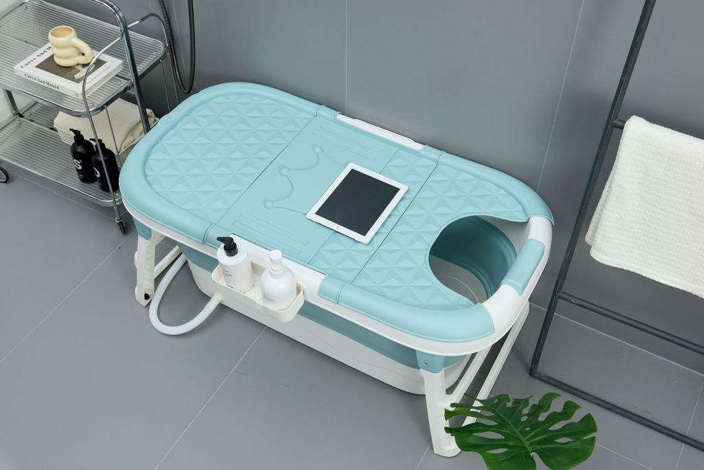 Schwänlein® Faltbare Badewanne für Erwachsene, ideal für Produktbild 2