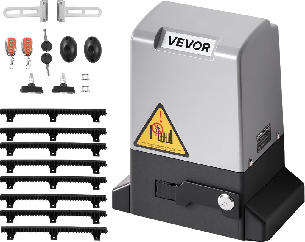 VEVOR, automatický otvárač brán, 400W elektrický posuvný Obrázok produktu 