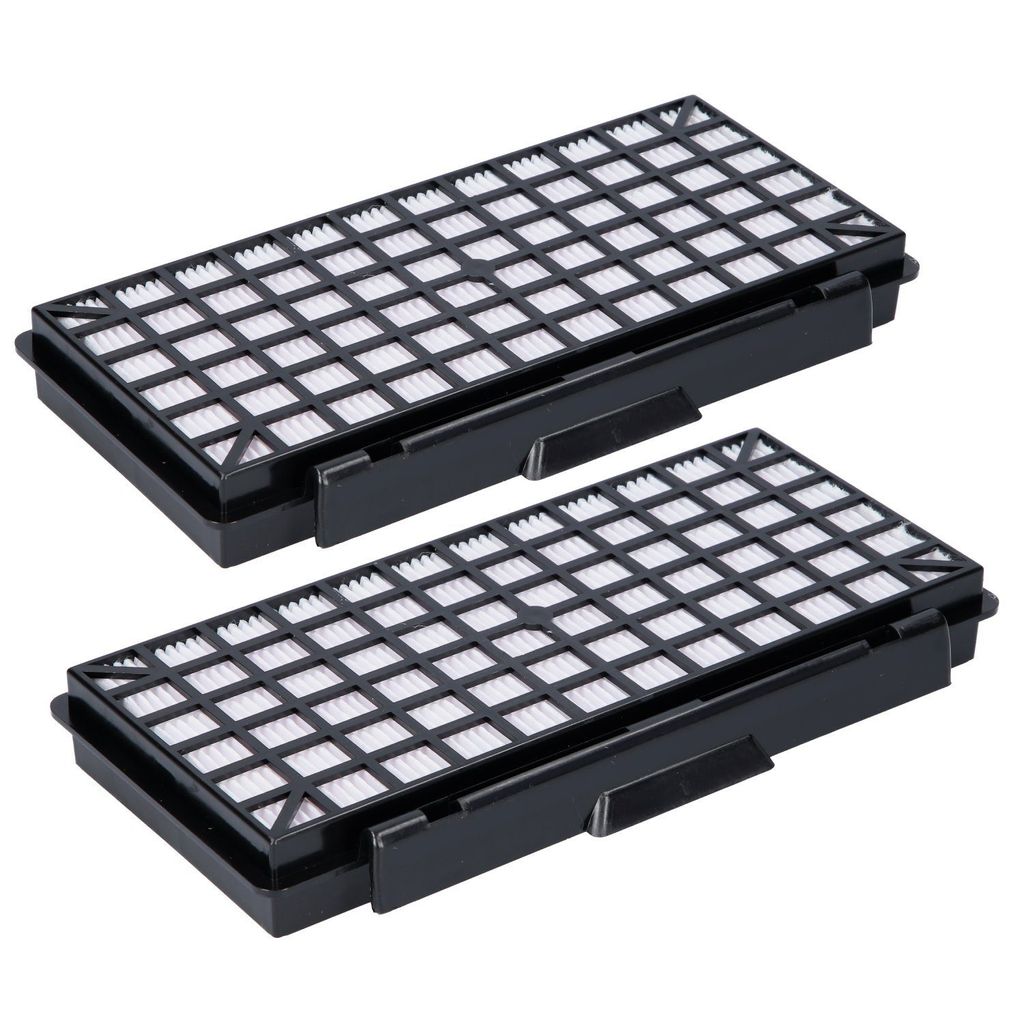 McFilter | 2x Hepafilter geeignet f. Bosch BBZ154HF00, Siemens VZ154HFB, VSQ5X1230 Q5.0 Extreme Silence Power, VSQ8M433 Q 8.0, Alternative f. 00577303