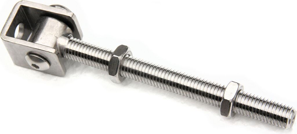 UHRIG Langes M12 Anschweißband V2A, verstellbares Edelstahl Produktbild 