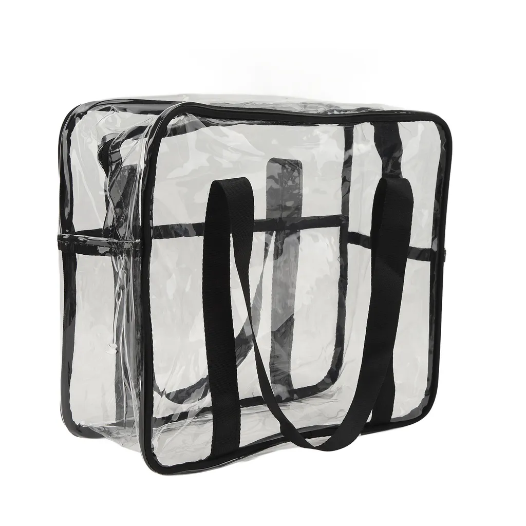 1 pezzo Borsa da spiaggia organizer in PVC trasparente e