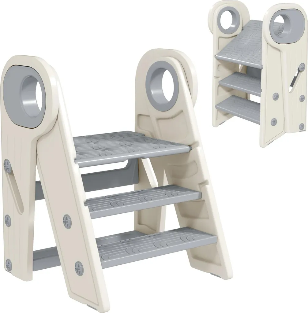 Tabouret marchepied enfant pliable : gagnez de la place et de l'autonomie