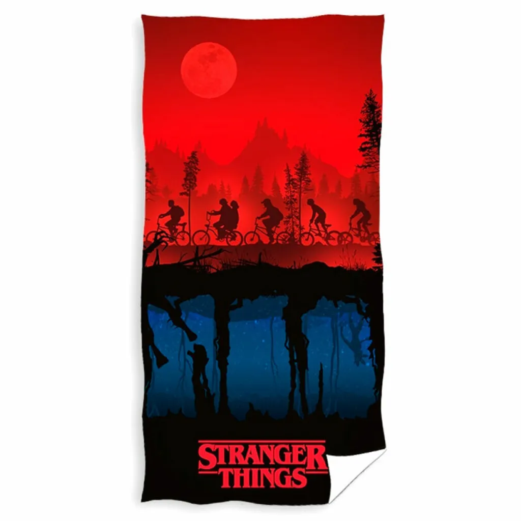 Asciugamano Mare Stranger Things Premium Microfibra | Edizione Netflix