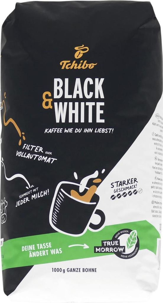 Tchibo black 'n white (8x 1000gr) Produktbild 