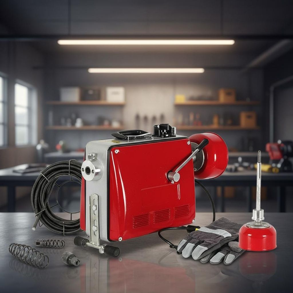 Maszyna do czyszczenia rur Czyścik do rur 500W 16mm Zdjęcie produktu 
