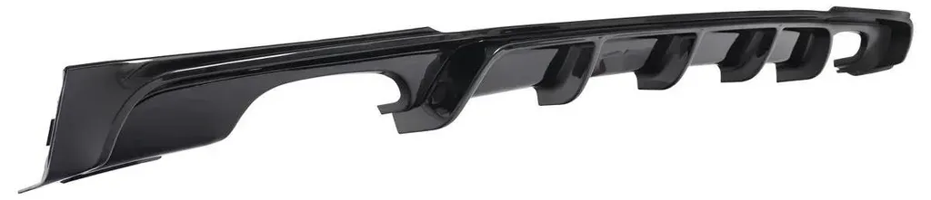 Diffuseur Arrière en Noir Brillant avec Finition Laquée Haute Qualité - 2