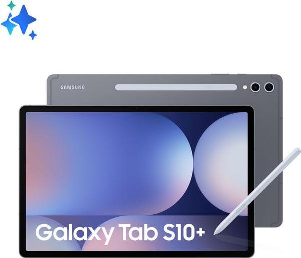 Samsung Galaxy Tab S10+ 5G 12+256GB moonstone gray Produktbild 