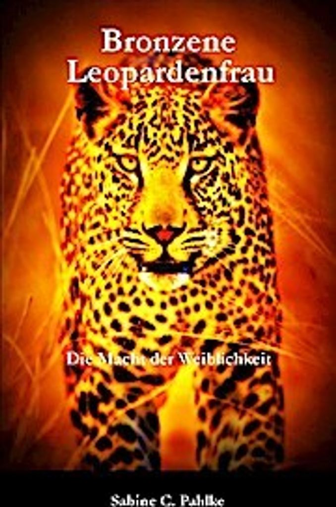 Bronzene Leopardenfrau