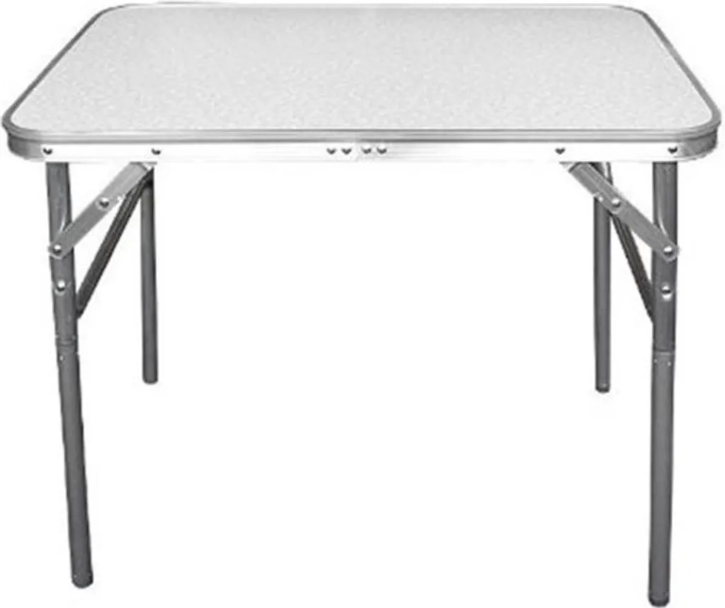 Table de camping pliable compacte : finis les repas encombrants au sol