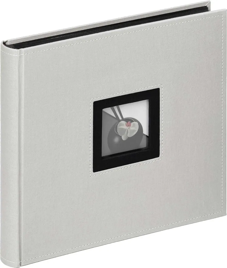 Walther Album libro bianco nero 27x26 grigio FA209D