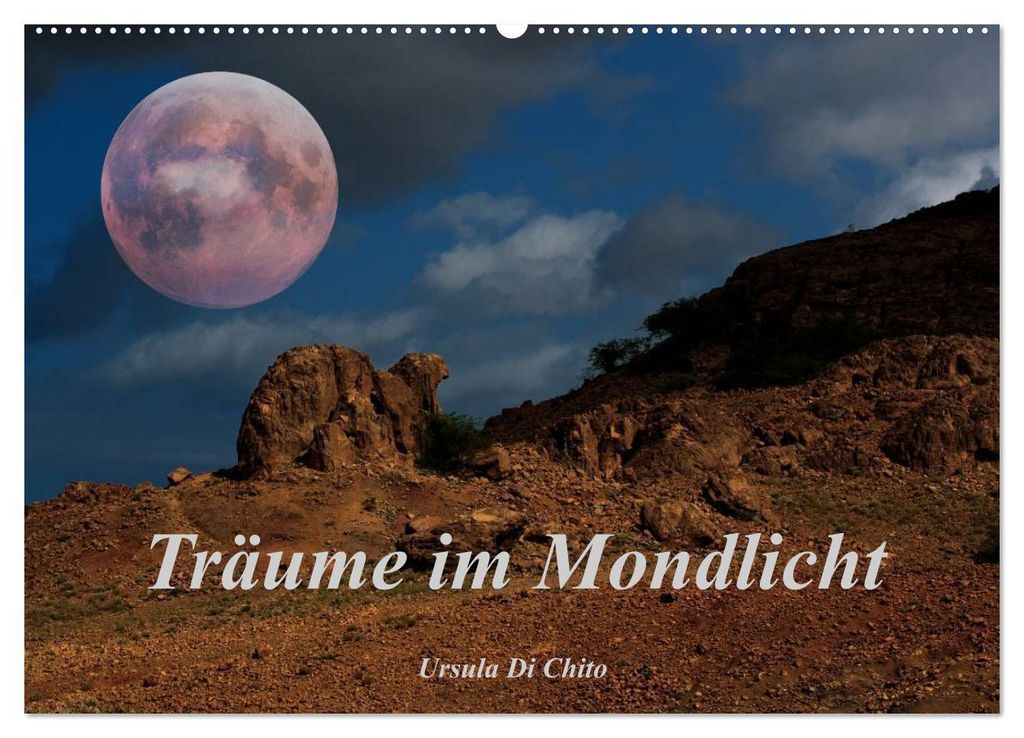 Träume im Mondlicht (Wandkalender 2027 DIN A2 quer), CALVENDO Monatskalender
