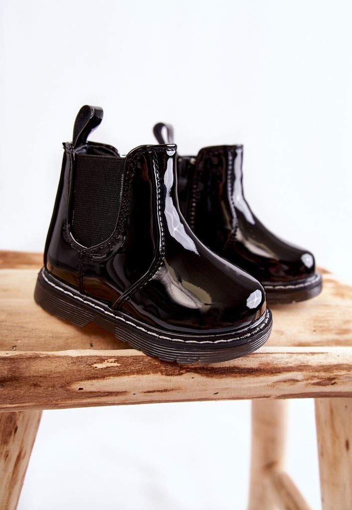 OEM Damenstiefeletten Porky schwarz 34