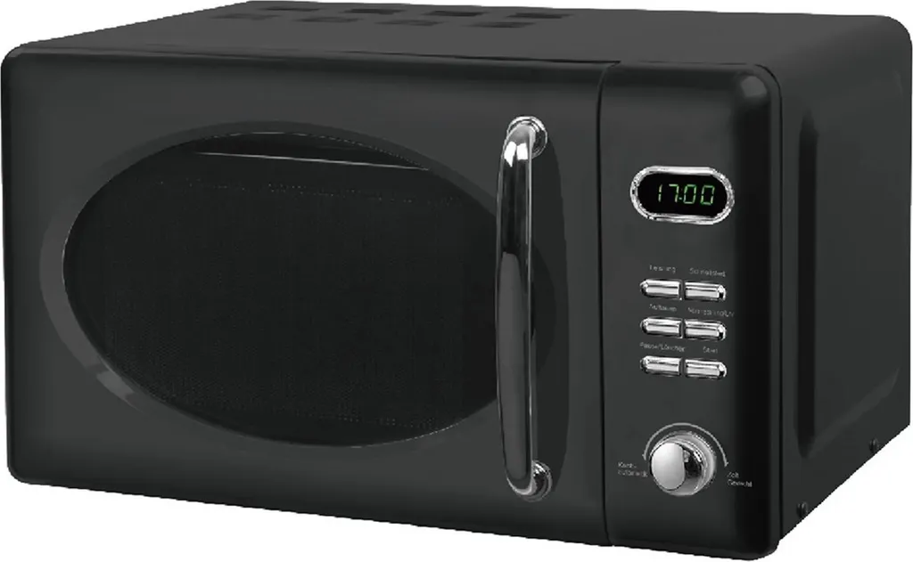 WOLKENSTEIN WMW720 B Nero 700W | Microonde Retrò 20L in Pronta Consegna