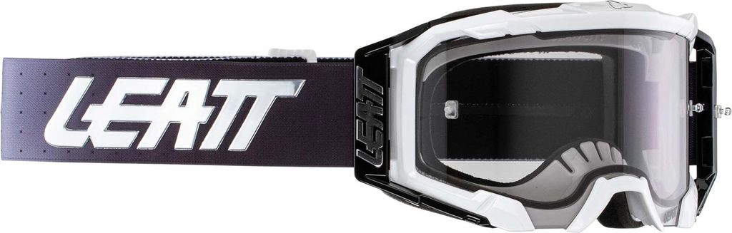 LEATT Velocity 5.5 Motocross Brille Weiß Schwarz Getönte Linse 58%