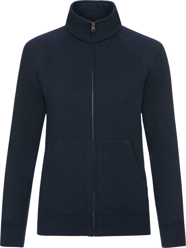 Fruties Sweatshirt mit Reißverschluss für Frauen Ridvan dunkle Marine XS