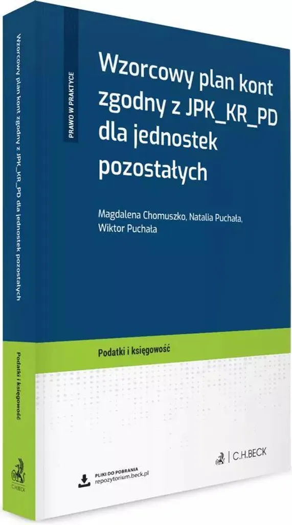 Modèle JPK_KR_PD complet avec nomenclature comptable pour entités