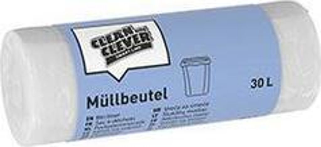 Stammartikel Müllbeutel Smart Line Clean and Clever 30l Produktbild 