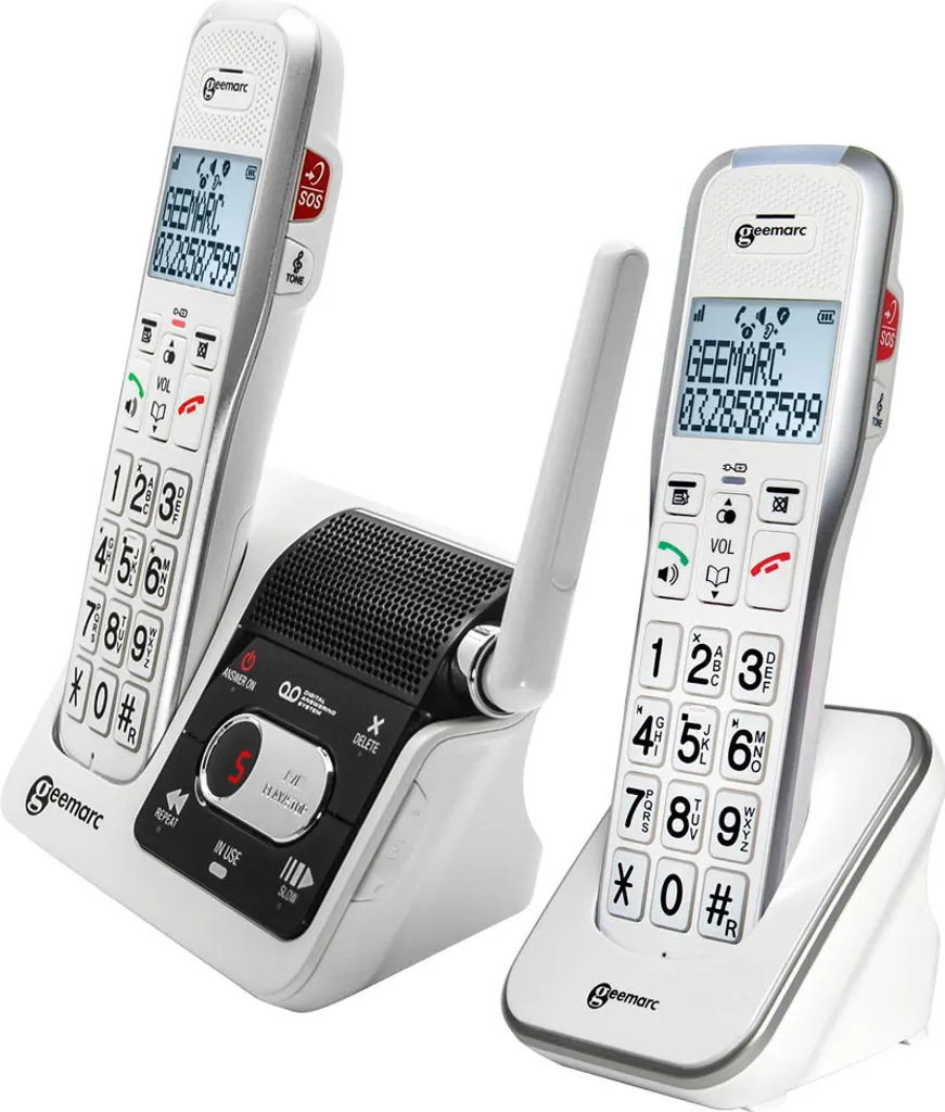 Téléphone amplifié Geemarc Amplidect 295-2 à grosses touches - 10