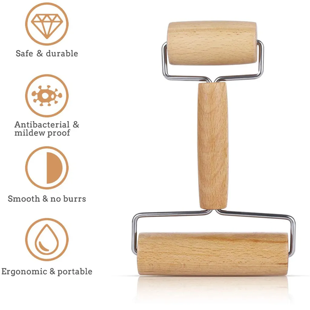 Nudelholz Aus Silikon Zum Backen, Inklusive 30,5 Cm Produktbild-Vorschau 9