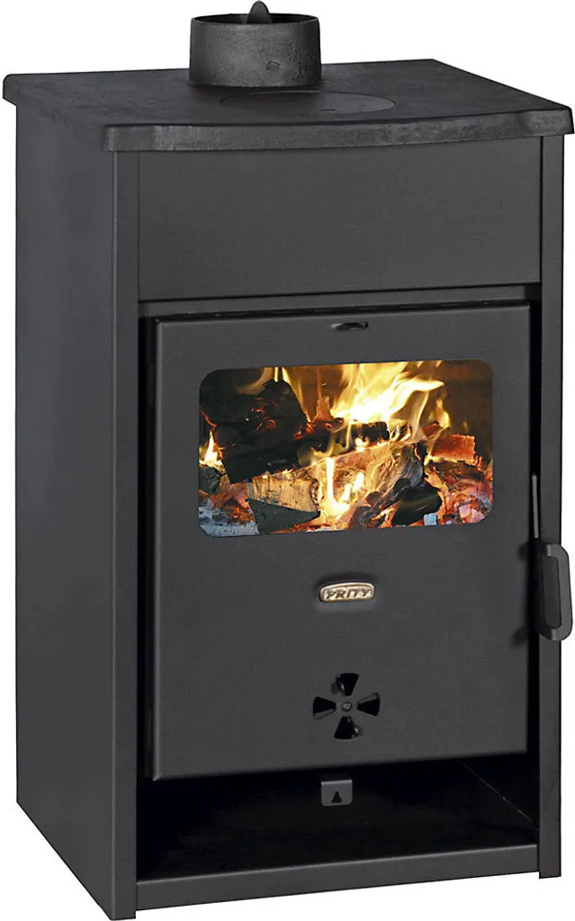 Chauffage au bois Prity KCP D 9,3kW idéal pour maison individuelle A+