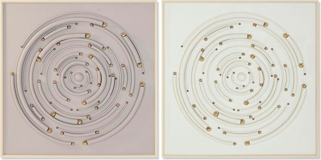 Leinwand Home ESPRIT polystyrol Leinwand 100 x 3,5 x 100 cm