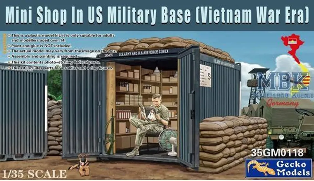 Réussir son décor Vietnam 1/35 facilement avec cette boutique US 35GM0118
