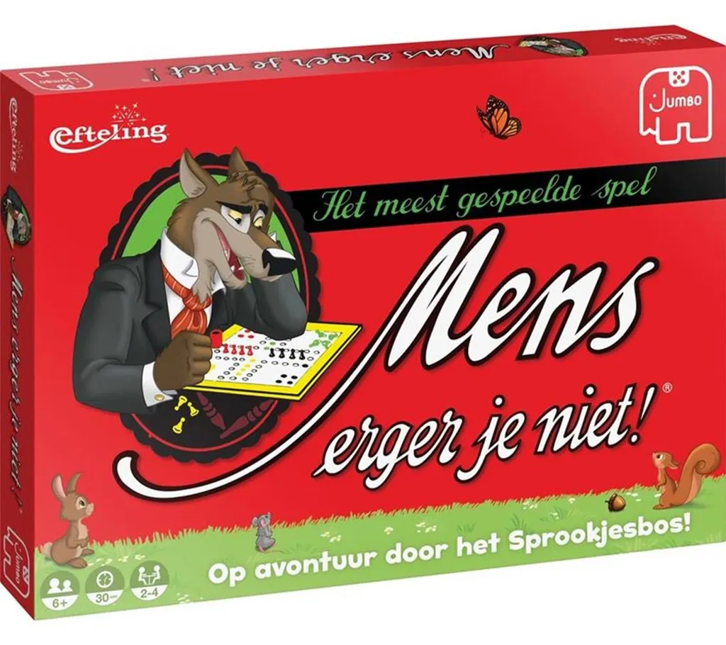 Jeu de société Ne t'en fais pas Efteling L'arbre des contes Aventure