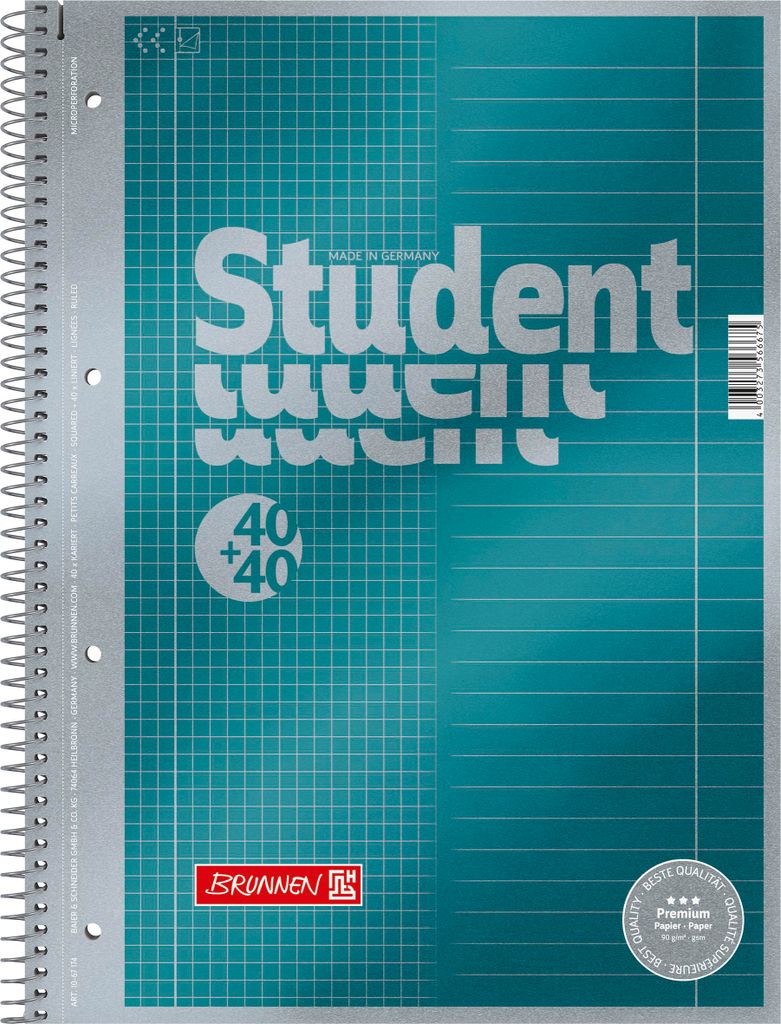 Collegeblock Duo A4 Premium 90g Zdjęcie produktu 