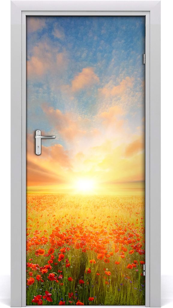 Tulup Türaufkleber 85x205 cm Dekorative Aufkleber Selbstklebend Wasserdichte Tapete Abnehmbar Schlafzimmer Wohnzimmer Wohnkultur - Landschaften Mo...