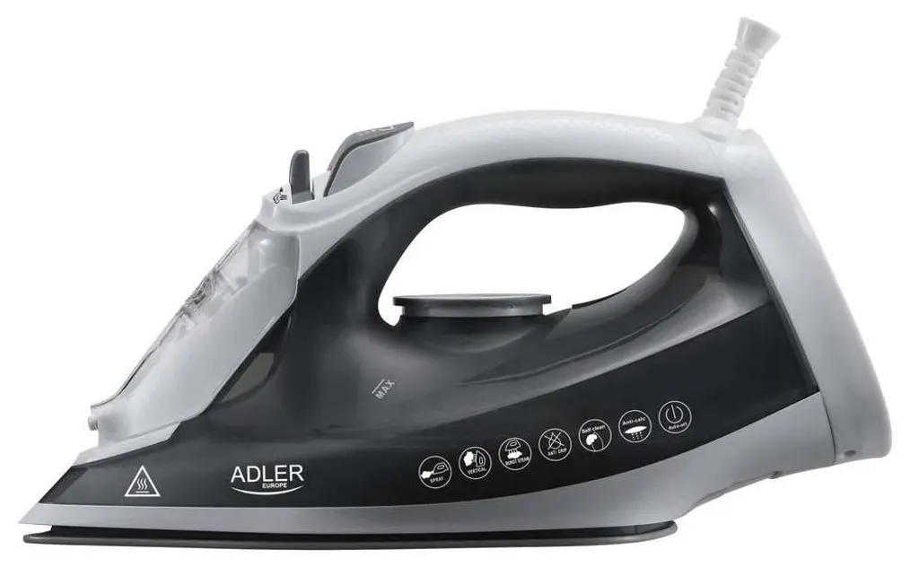 Fer à repasser vapeur Adler AD 5051 : Défroissage facile et rapide 220V