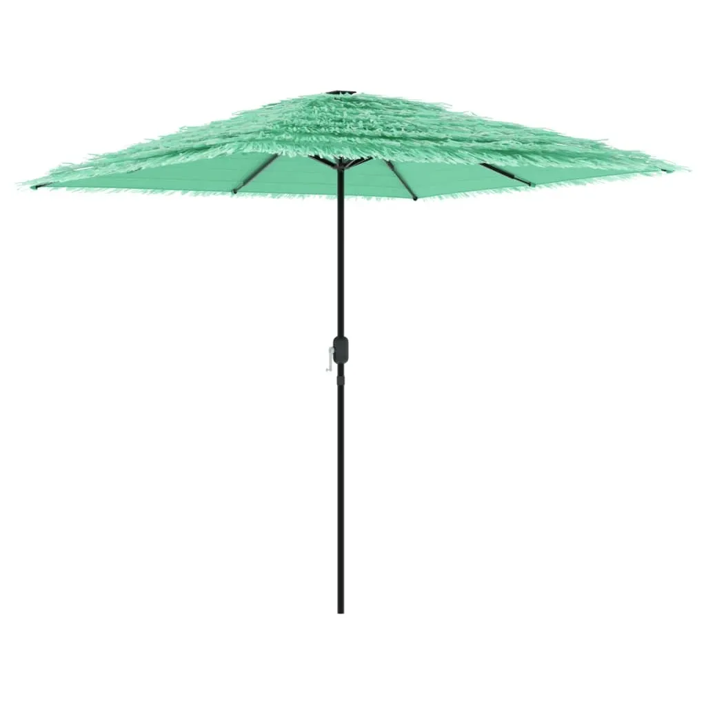 vidaXL Ombrellone Giardino 248x248 Verde - Protezione UV e Acciaio