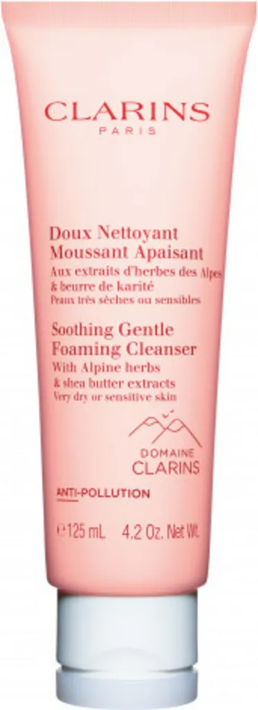 Detergente Schiumogeno Clarins Doux Apaisant 125ml - Luxury Skincare