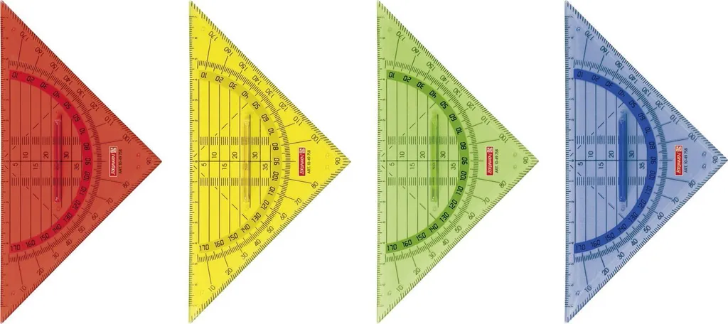 Règle Antidérapante 16cm BRUNNEN Geo pour des Tracés Nets sans Bavure