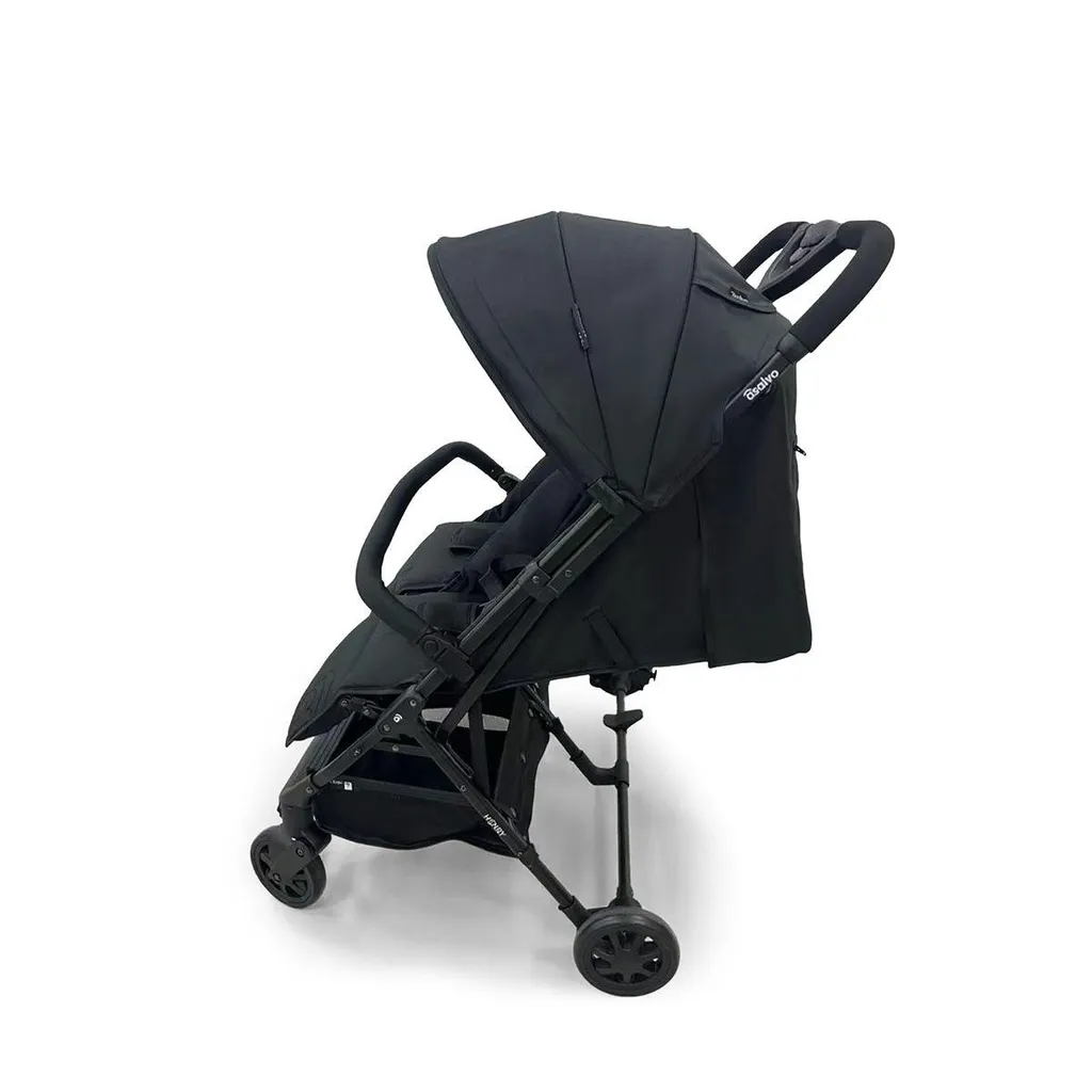 Poussette double ultra légère Asalvo Henry avec pliage rapide et compact - 3